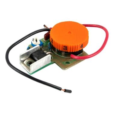 Imagem de harayaa Botão de controle de velocidade do interruptor de ângulo de moagem, 1600 W 250 V, profissional de alto desempenho, seis velocidades ajustáveis, 12 a