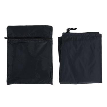 Imagem de Tampa redonda pequena para churrasqueira, à prova de chuva, à prova de, poliéster, elétrica, para uso interno e externo, leve, portátil, suporte para grelha