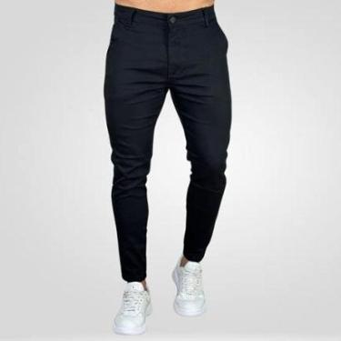 Imagem de Calça Alfaiataria Preta Masculina Super Skinny - Codi Jeans-Masculino