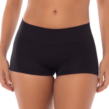Imagem de Calcinha boxer sem costura Preto P