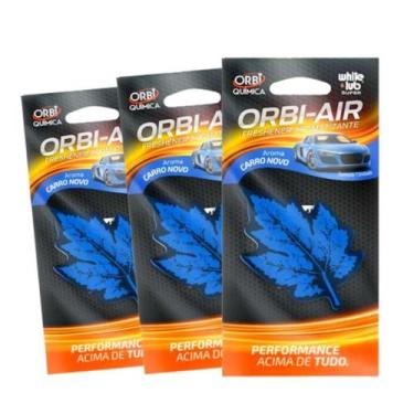 Imagem de Transforme seu carro com o Kit 3 Aromatizantes Orbi Novo! - Orbi Quími