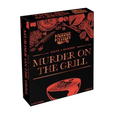 Imagem de Murder Mystery Party Games - A Murder on the Grill, Host Your Own Cookout Murder Mystery Dinner for 8 Adult Players, Solve the Case with Crime Scene Clues, 18 Years and Up