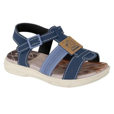 Imagem de Papete Molekinho Rústico Neo Bebê - Marinho e Azul - 25