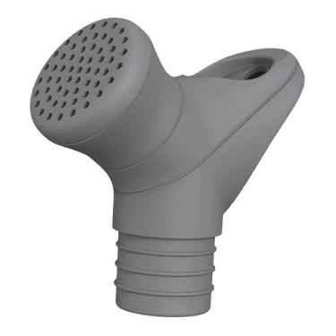 Imagem de simhoa Tampa de garrafa, aspersor, bico de rega de garrafas, regador multiuso, chuveiro, regador faça você mesmo para plantas, caminhadas, Cinza