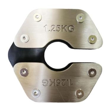 Imagem de kowaku Placa de peso removível para treino, equipamento de fitness de 1,25 kg, compacta e profissional, para academia.