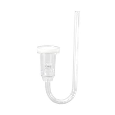 Imagem de IEUDNS Difusor de CO2 acrílico para aquário, difusor de bolhas, atomizador em formato de U para plantas aquáticas fotográficas, S