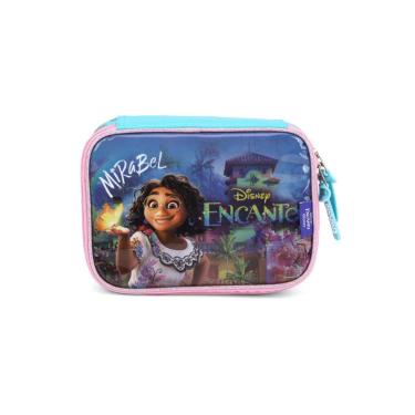 Imagem de Estojo Escolar Feminino Encanto 100 Pens by Luxcel 39454