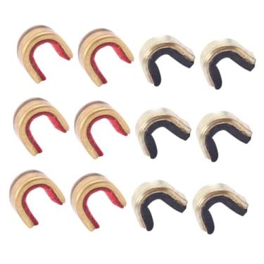 Imagem de GALPADA 12 fivelas de corda para acessórios de descanso de flecha de metal para compostos e arcos