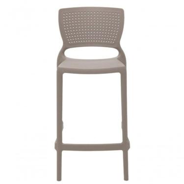 Imagem de Cadeira Tramontina Safira Alta Residência Em Fibra De Vidro Camurça