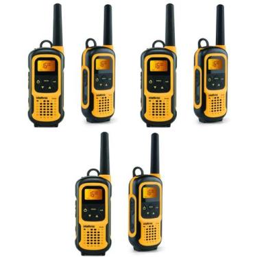 Imagem de Kit 3 Conjunto Rádio Comunicador Waterproof Rc4100 Intelbras