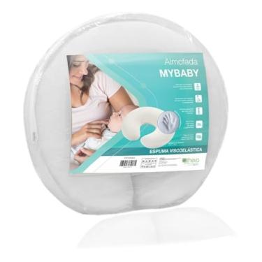 Imagem de Almofada De Amamentação Viscoelástica Branca - My Baby Branco