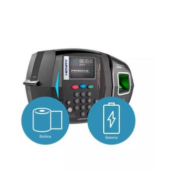 Imagem de Relógio de Ponto Eletrônico Henry Prisma SF Advanced R2 com Bateria e 