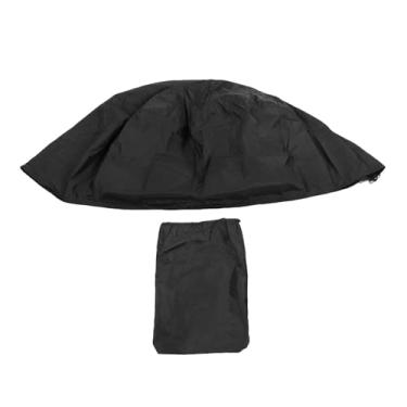 Imagem de Cryfokt Capas para Móveis de Pátio, Capa Redonda para Mesa Externa, Durável e Longa Vida útil, Fácil de Armazenar, Capa para Móveis Externos à Prova de Poeira e água para Poltrona