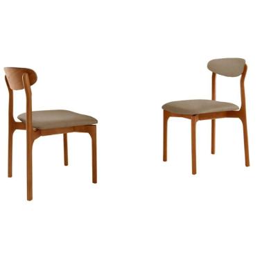 Imagem de Conjunto Com 2 Cadeiras Noronha Moderna Mobília Turim 07-cinam.imbuia