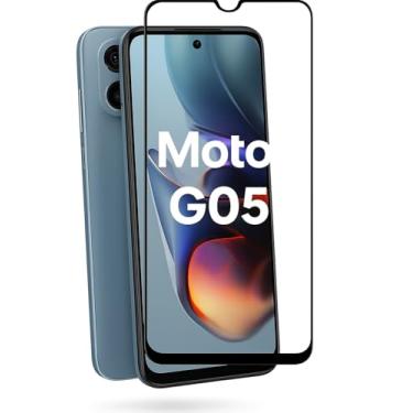 Imagem de Película Protetora de Cerâmica para Novo MOTO G05 - Anti-Riscos, Alta Sensibilidade, Cobertura Total