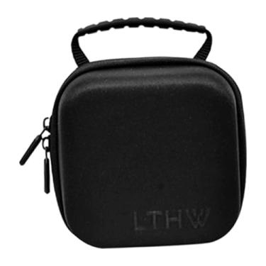 Imagem de KiBcsLic Estojo para Ovos Portátil Preto Reutilizável para Camping, com Fecho de Zíper, Ideal para Geladeira, Presentes e Festas, 4 Vagas