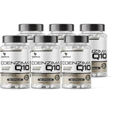Imagem de Kit Com 06 - Coenzima Q10 (200mg P/Porção) 60 Cápsulas TuttiFlora-Unissex