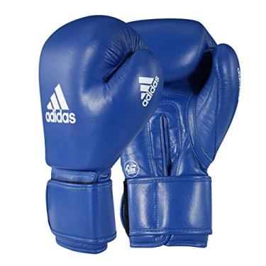 Imagem de Luvas de boxe Adidas AIBA Competition - Vermelha, Azul, 12 oz