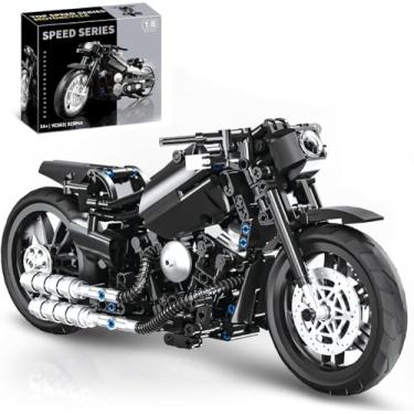 Imagem de OQMI Motorcycle Building Set for Adults, Technic Car Building Blocks for Adults, Build A Model Motorcycle