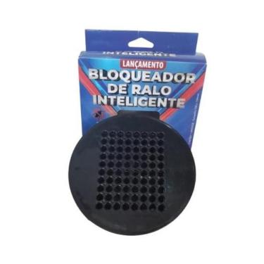 Imagem de KIT 2 REDONDA 150mm PRETO Grelha Bloqueadora de Odor e inseto - Parabo