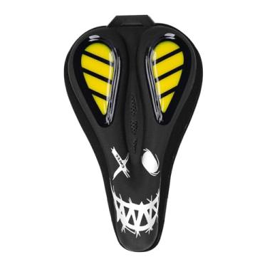 Imagem de Generic Capa protetora universal antiderrapante para selim de bicicleta, ideal para passeios ao ar livre e atividades ao ar livre para adultos, Placa Prateada