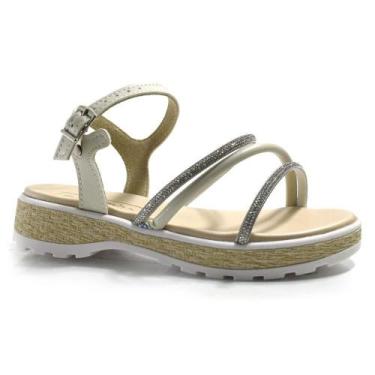 Imagem de Sandália Infantil Molekinha do 26 ao 34, 33, Off white