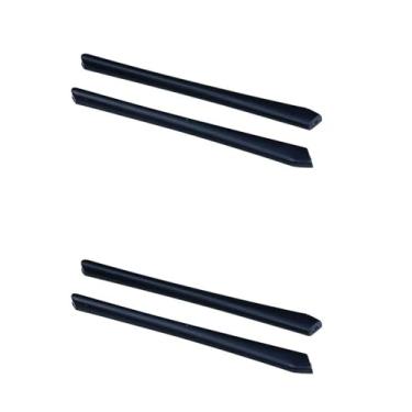 Imagem de NicelyFit 2 pares de meias auriculares compatíveis com óculos de sol Oakley Crosslink Zero OX8076 OX8080 (preto)