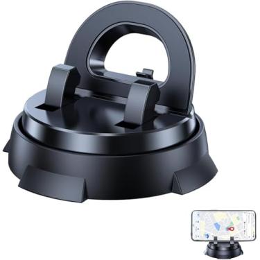 Imagem de Redreeer Car Phone Holder Mount, Dashboard, Center Console, 360-Degree Rotatable Mobile Holder with Non-Slip Base, Strong Adsorption Car Holder, No Installation Required, Suitable for All Models(1pc)