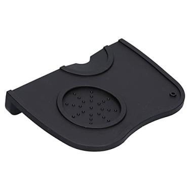 Imagem de Pssopp Esteira da Calcadeira do café do Silicone, Suporte de Calcamento do Canto Antiderrapante Com Diâmetro do Sulco de 6cm, para a Padaria da Cozinha da Cafetaria do Canto da (Médio 31,5 x 15,75