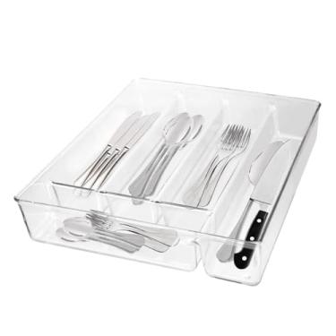 Imagem de Organizador De Talheres Para Gaveta, Organizador Multifuncional Para Gaveta, Talheres De Cozinha(1)