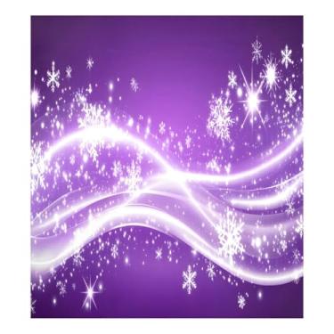 Imagem de STAYTOP Linda capa de ímã de lava-louças de flocos de neve de Natal 58 x 66 cm capas decorativas de geladeira para porta frontal adesivo magnético para máquina de lavar louça painel de geladeira