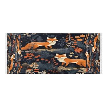 Imagem de Wassud Duas capas de lavadora e secadora de raposas, protetor de lavadora com sacos de armazenamento, capa de geladeira à prova de poeira com bolsos para lavanderia doméstica, cozinha, 120 x 55 cm