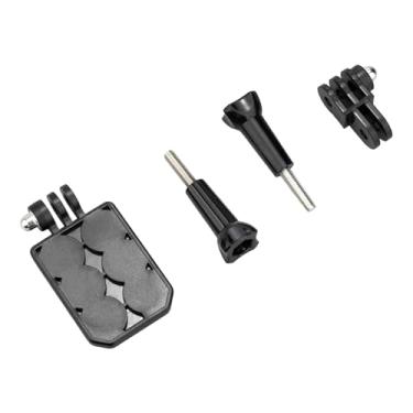 Imagem de Generic Suporte universal compacto para câmera de ação com liberação rápida e suporte giratório para viagens, uso externo no carro e em casa.