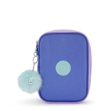 Imagem de kipling - Estojo Grande 100 Pens Kipling Cosmic Metallic, Roxa