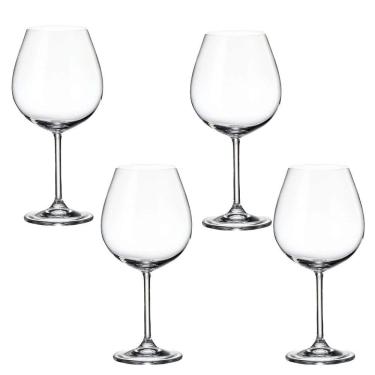 Imagem de Jogo 4 Taças Cristal Ecologico Degustação 650ml Bohemia