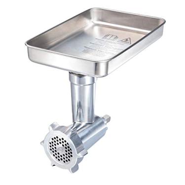 Imagem de Hamilton Beach Professional Conjunto de acessórios para moedor de carne e alimentos 63245, aço inoxidável, aço inoxidável