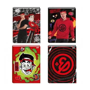 Imagem de Caderno Enaldinho 80 Folhas Jandaia (CAPAS SORTIDAS)