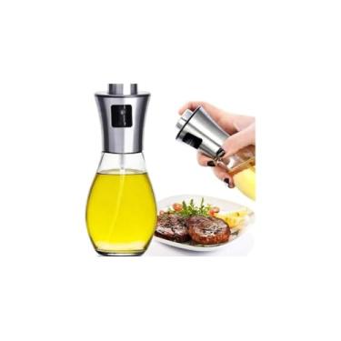 Imagem de Galheteiro Vidro Spray 200ml, Transparente, 22cm Altura, 6cm Diâmetro, Sistema Pulverizador