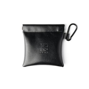 Imagem de Capa para fones de ouvido KBEAR BP01 Plus IEM para fones de ouvido intra-auriculares, fecho magnético, bolsa de viagem portátil para joias de couro para KZ Castor/EDX PRO/ZS10 PRO/ZA12/ZS12 PRO X