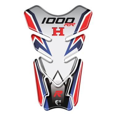Imagem de Protetor De Tanque Resinado Moto Honda Cbr 1000 Cor Branco