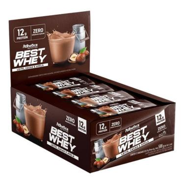 Imagem de Best Whey Bar (Caixa c/ 12un de 49g) Atlhetica Nutrition