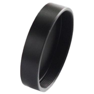 Imagem de REDYY Tampas contra poeira de lente, tampas de lente para M42/M54x0,75 mm capas protetoras de alumínio preto capas oculares astronômicas