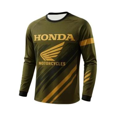 Imagem de Camiseta De Motocross Masculina De Secagem Rápida E Respirável De Mang