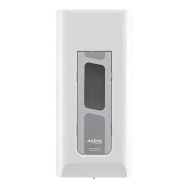 Imagem de Dispenser Nobre para Sabonete Líquido ou Álcool Gel 800ml Com Reservatório - Branco