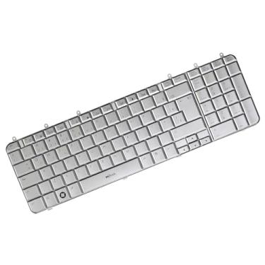 Imagem de Teclado mBook para HP Dv7-1005ef Dv7-1005eg Dv7-1005eo Prata BR