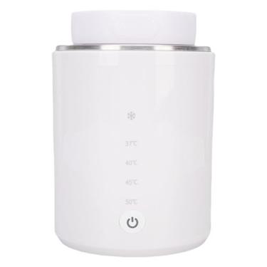 Imagem de Yinhing Aquecedor de Mamadeira Portátil Aquecimento Rápido Com Design à Prova de 4 Engrenagens para Leite Materno e Inclui 2 Adaptadores Bateria Grande de 8800mAh para Os Pais para Viagens e Uso Diário