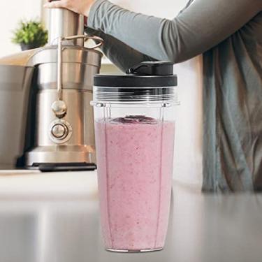 Imagem de GLOGLOW Substituição da Tampa Superior do Espremedor de Suco Compatível Com Liquidificadores Nutri, Plástico, Design Durável, Componentes de Eletrodomésticos Nan de 3,5 X 1,7 Polegadas