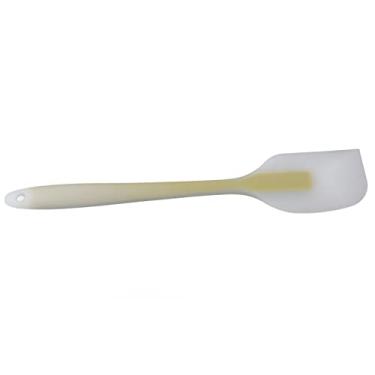 Imagem de GLOGLOW Raspador de Silicone para Espátula de Alimentos, Ferramenta de Cozinha Resistente Ao Calor, 27,5 Cm, Vermelho Azul Verde, Cabo Ergonômico, para Misturar Manteiga e Espalhar Produtos de (Verde)