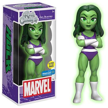 Imagem de Funko - Figurine Marvel - She Hulk Glow in The Dark Exclu Rock Candy 15cm - 0889698126717