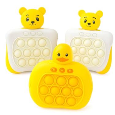 Imagem de Pop It Eletrônico Infantil Sensorial Antiestresse | Brinquedo Educativo Interativo | Alívio do Estresse | Puff Inflável Sem Pilhas